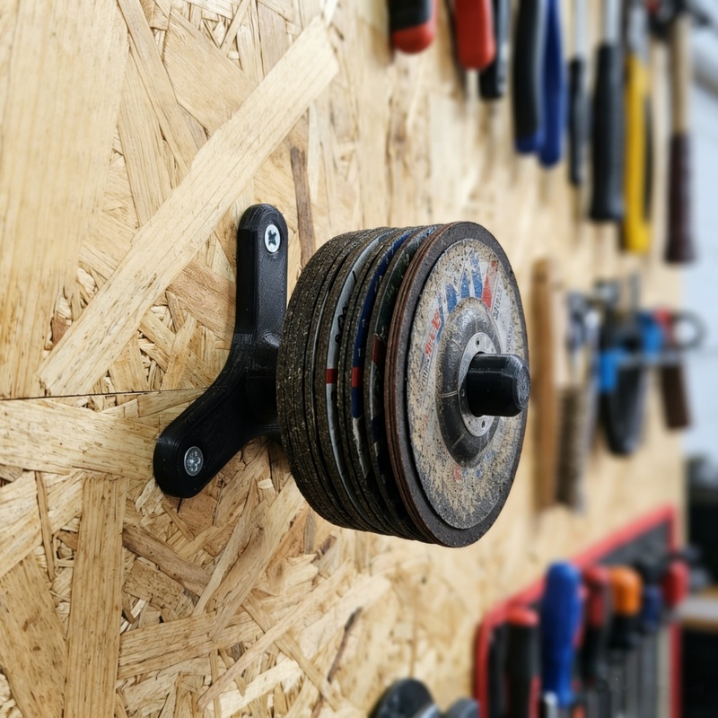 Workshop Tools Rack - 1Pcs Wall Mount Grinder Holder for