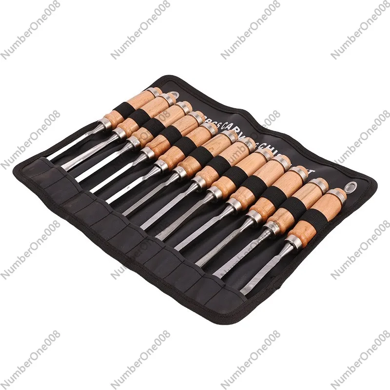 Chisel Set Wood - 12PCS Wood Carving Tools Set Professional