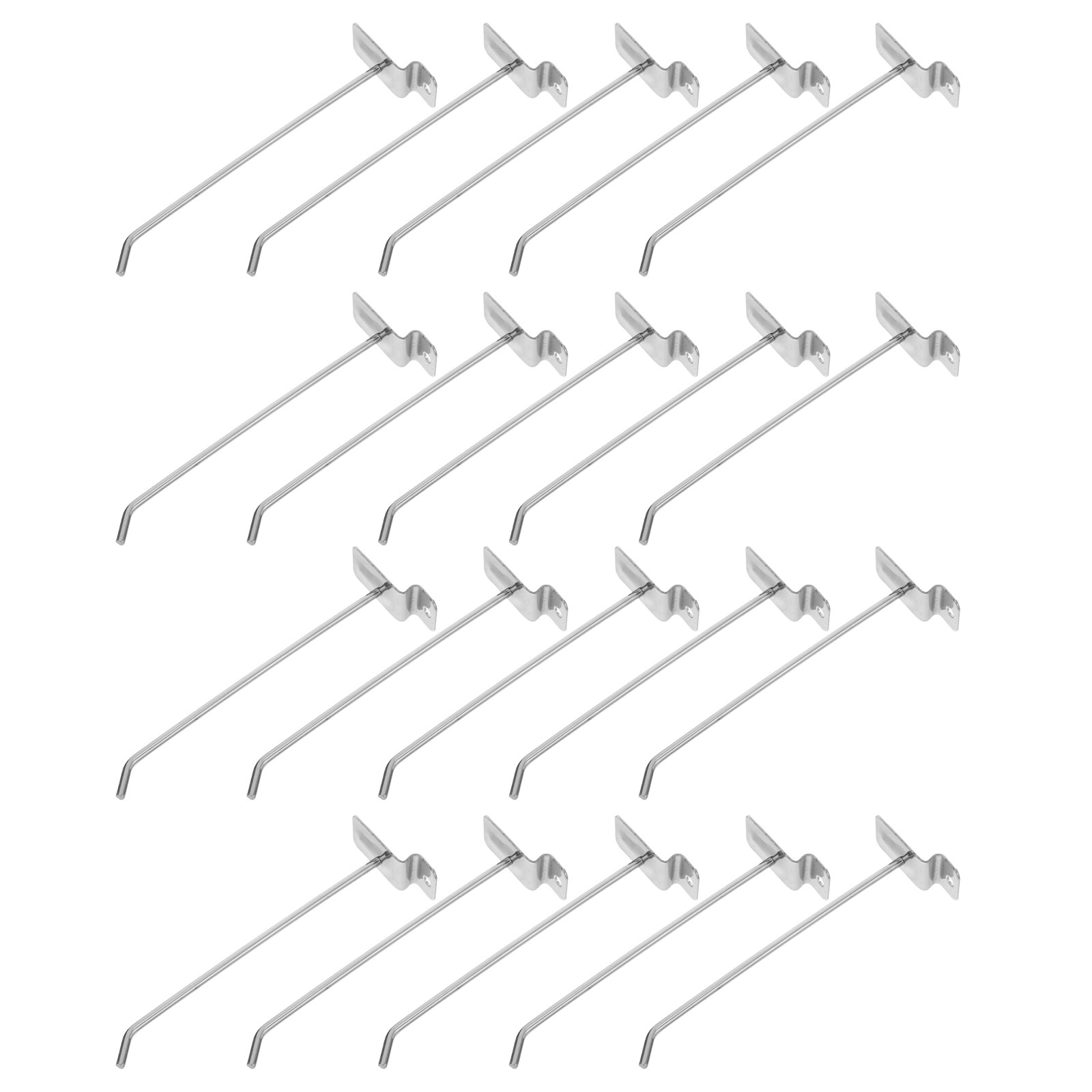 Workshop Tools Display - 20Pcs Utility Pegboard Hooks High Strength