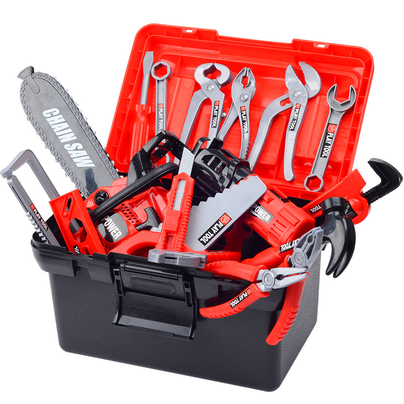 Workshop Tools Toy - Kids Tool Set Pretend Play Drill
