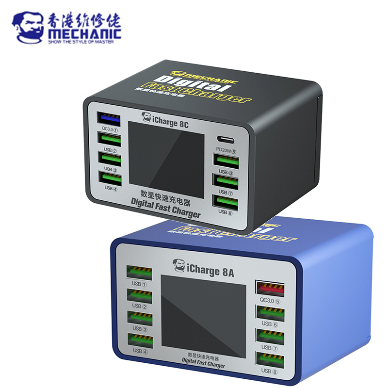 Tools Qc - MECHANIC Fast Charger ICharge 8A 8C