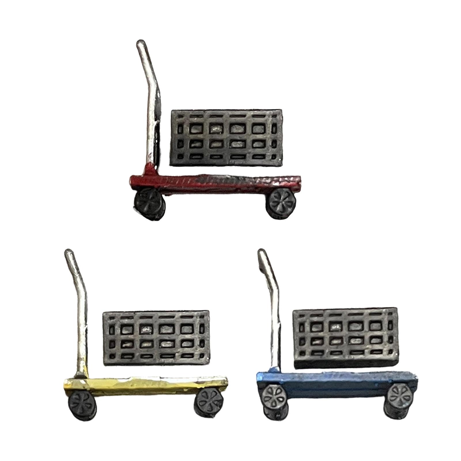 Workshop Tools Toy - Miniature Handcart in 1:64 Scale –