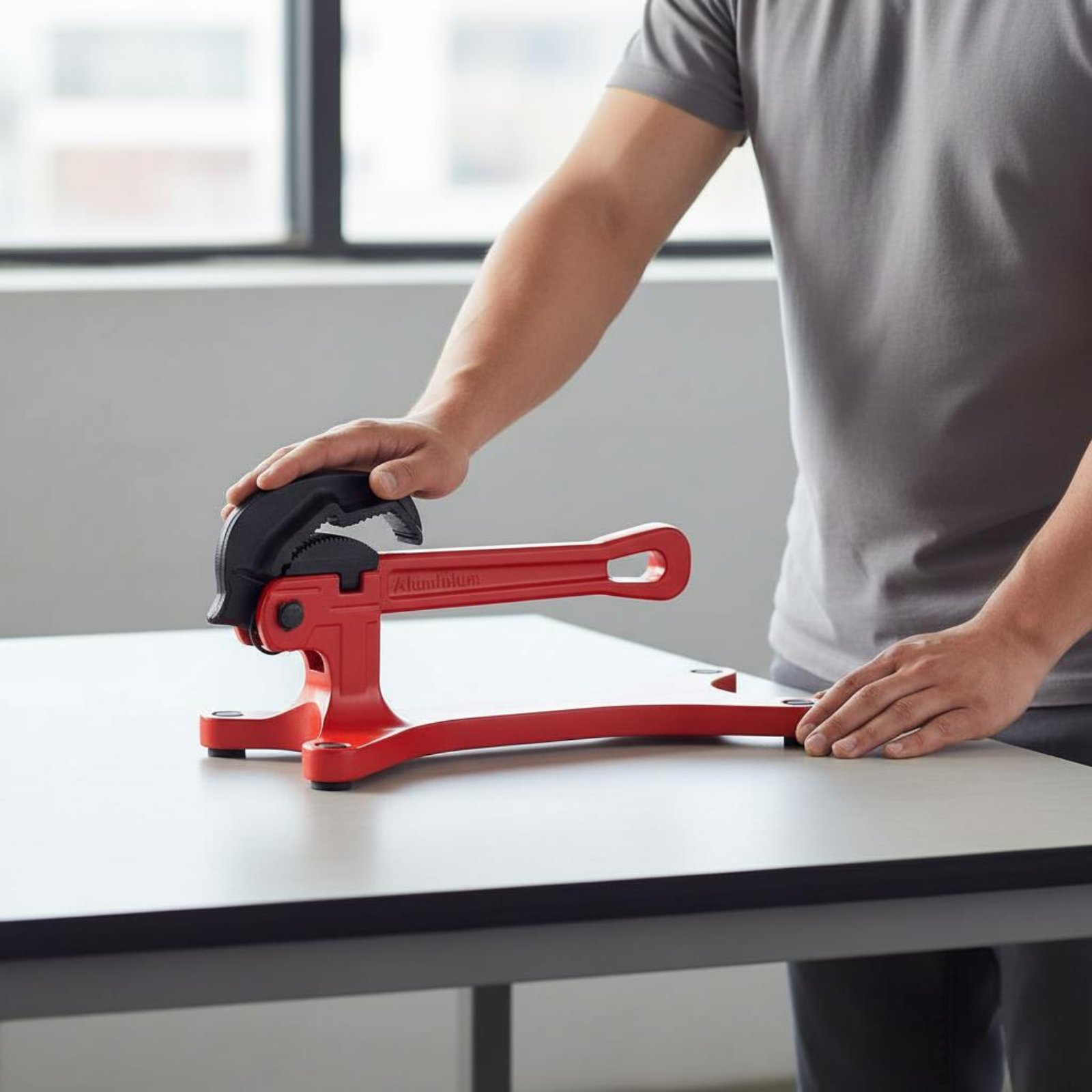 Tools Of Workshop - Self-Locking Pipe Wrench Portable Self-Adjusting Pipe