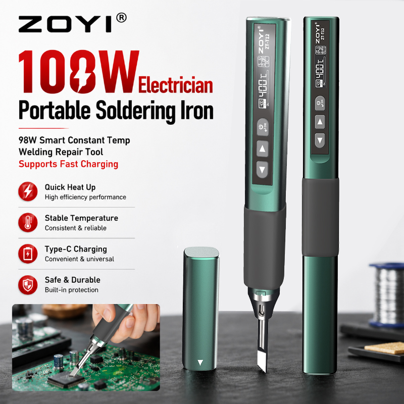 Tools Qc - 100W Smart Soldering Iron Pen PID