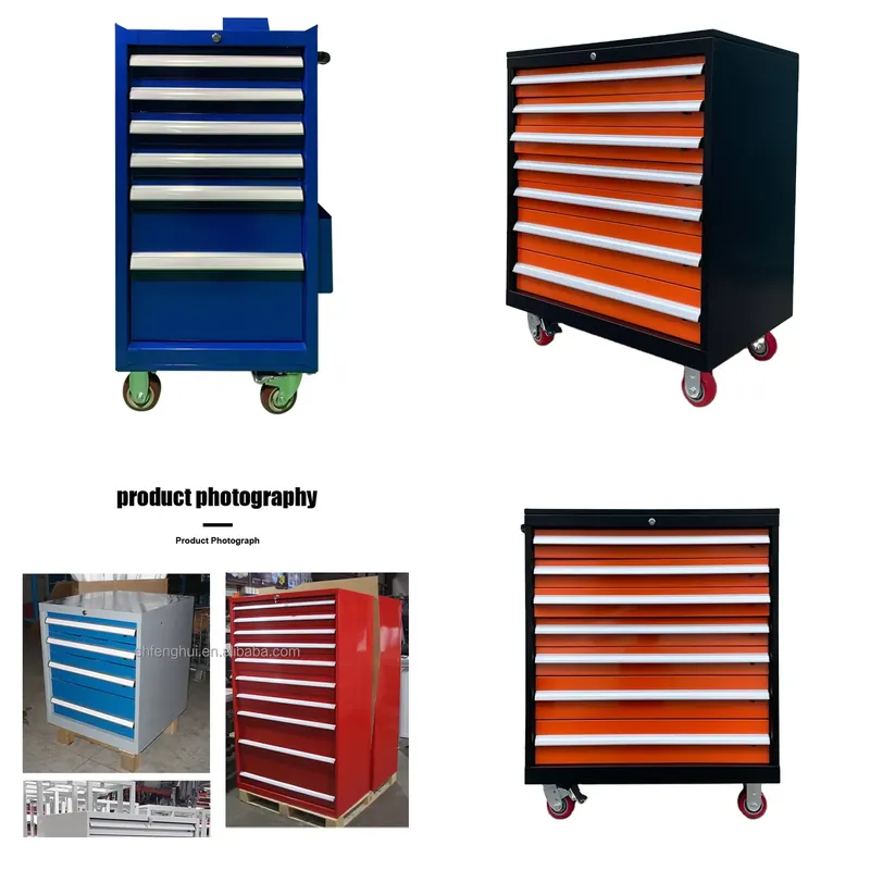 Workshop Garage Tools Manufacturer - Chinese Manufacturer Tool Cabinet 7-Layer Drawer