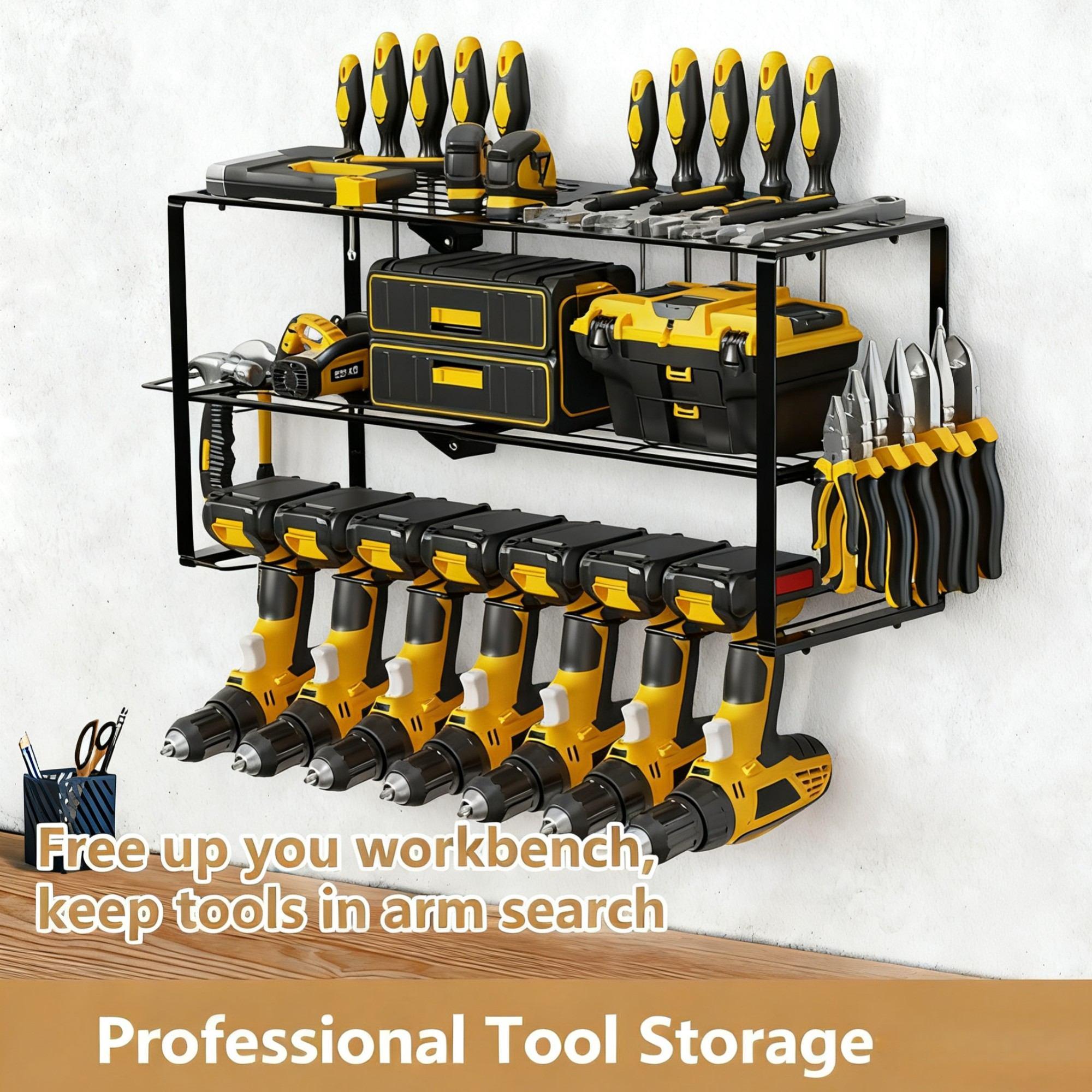 Heavy Duty Wall Mounted Power  - Workshop Tools Rack 评论和价格