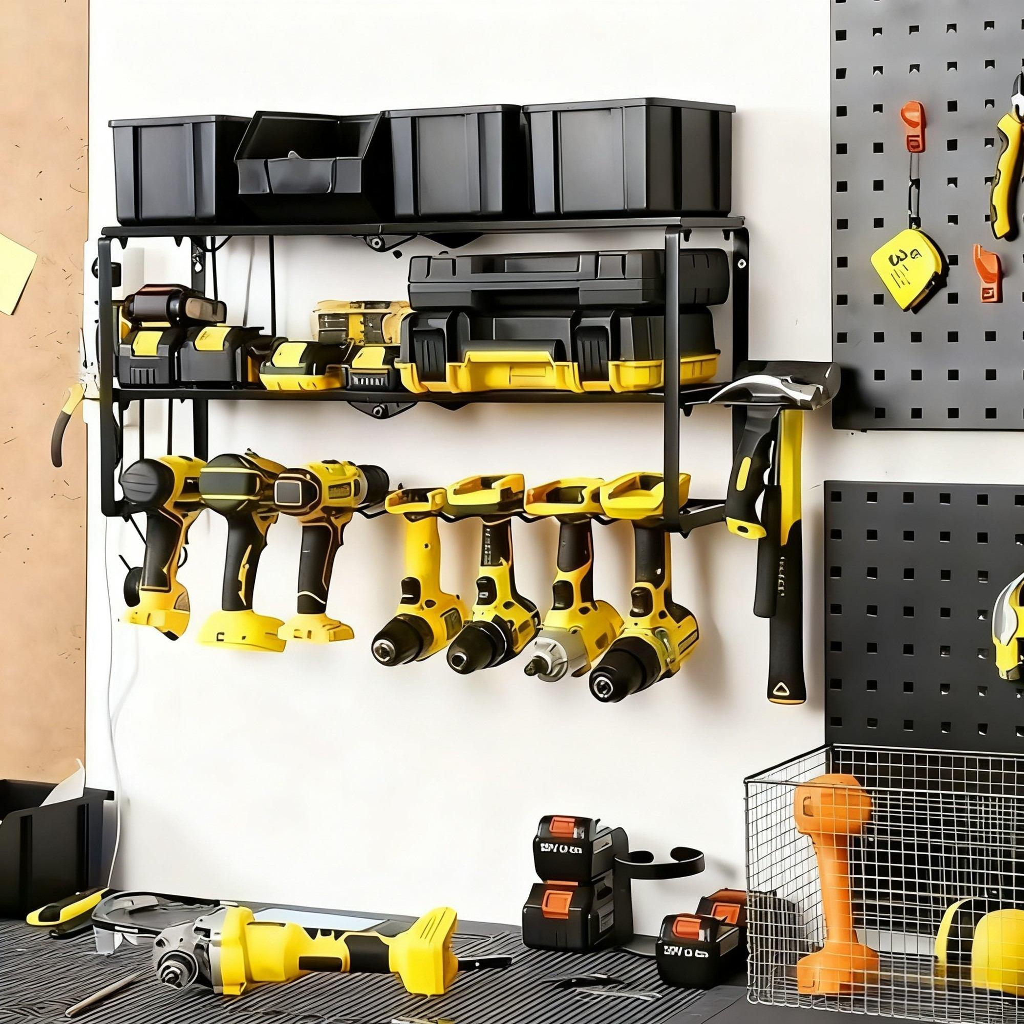 Heavy Duty Wall Mounted Power  - Workshop Tools Rack 评论和价格