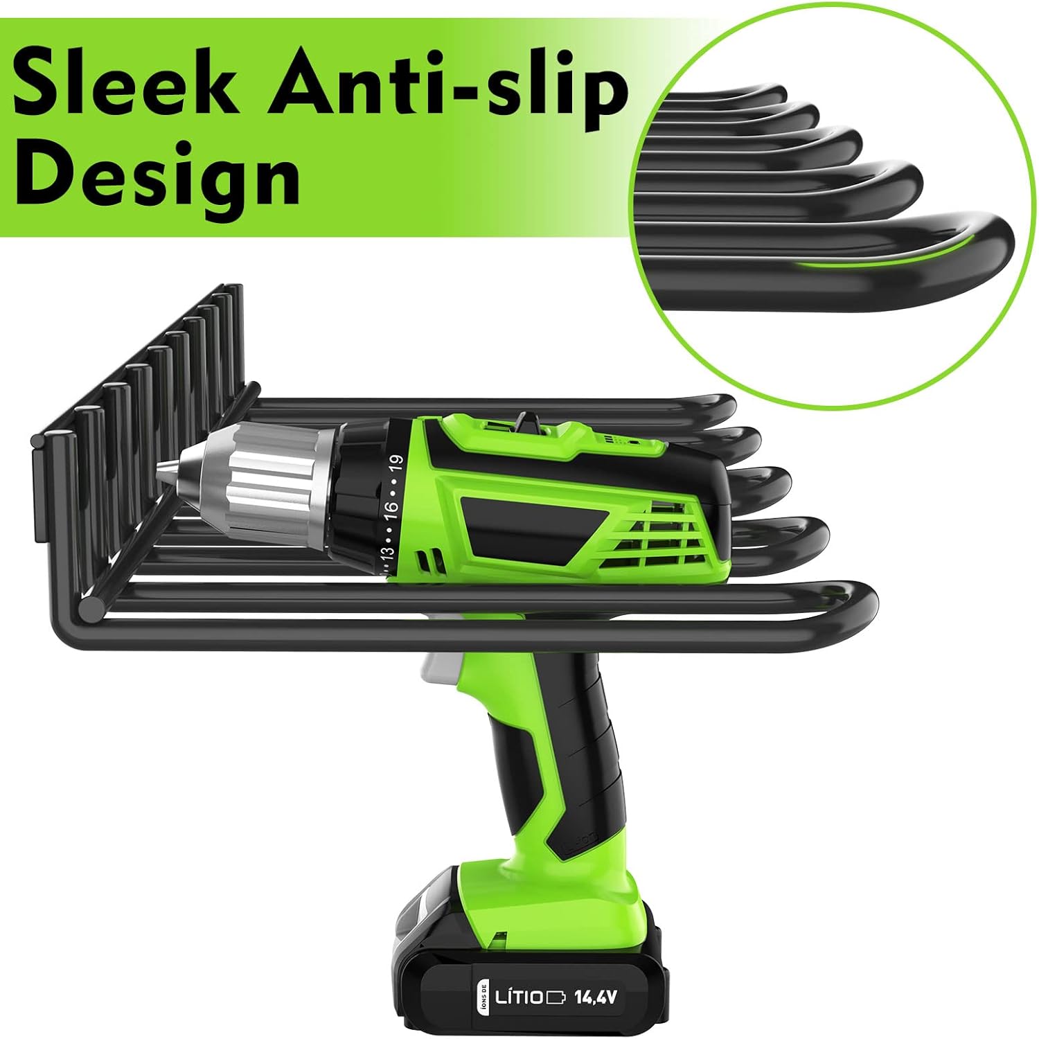 VKKM Power Tool Organizer 4 Sl - Workshop Tools Rack 评论和价格