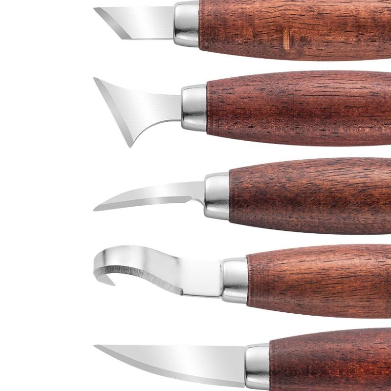 5 Pcs Wood Carving Chisel Set  - Chisel Set Wood 评论和价格