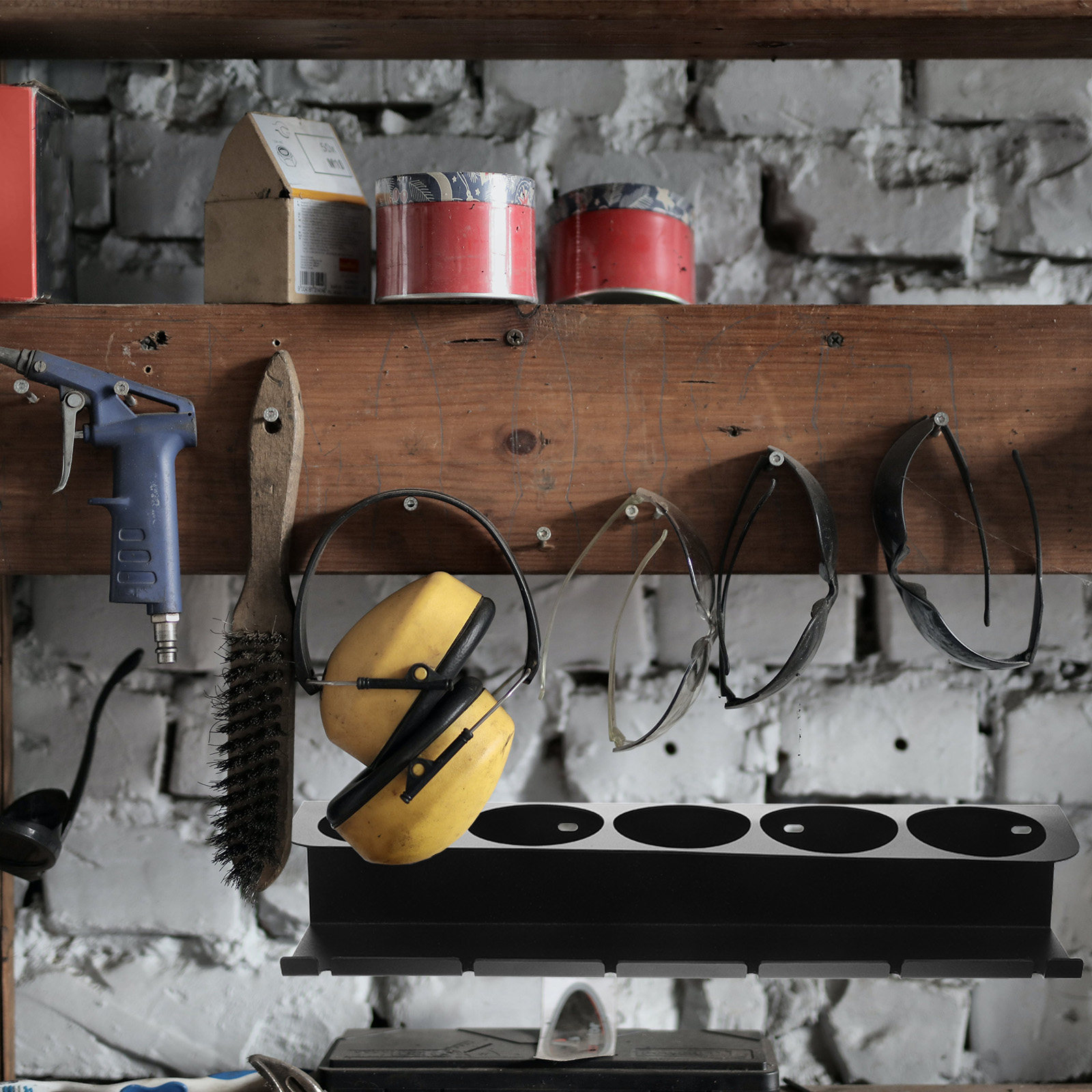 1Set Heavy Duty Metal Power To - Workshop Tools Rack 评论和价格