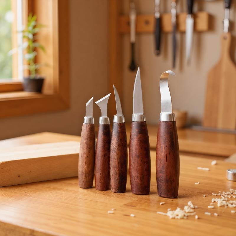 （Summer6）5 Pcs Tools For Wood  - Chisel Set Wood 评论和价格