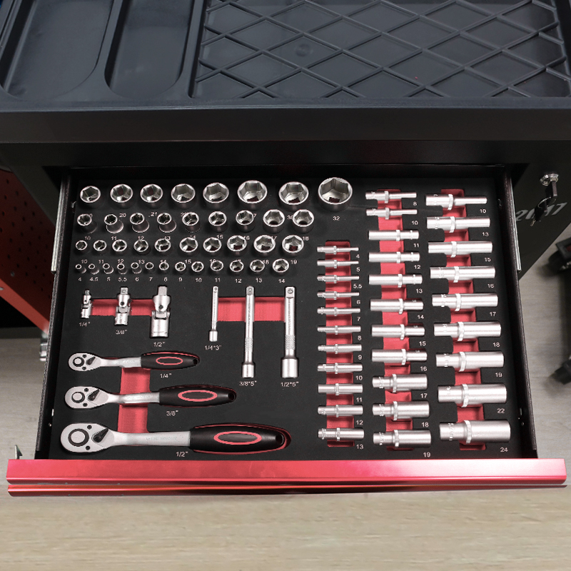 7 Drawer Tool Trolley With 273 - Workshop Tools Trolley 评论和价格