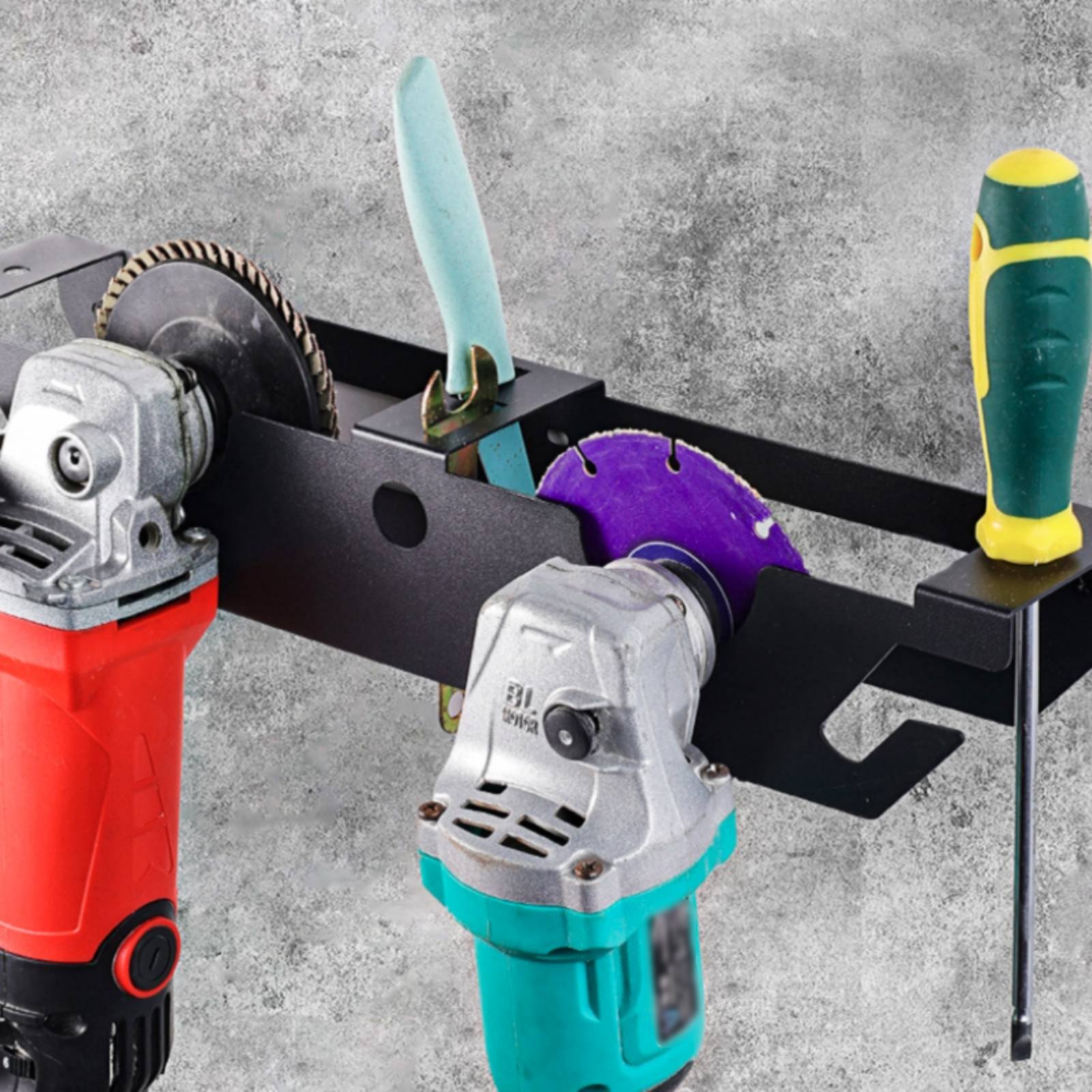 4 Bay Angle Grinder Rack Heavy - Workshop Tools Rack 评论和价格