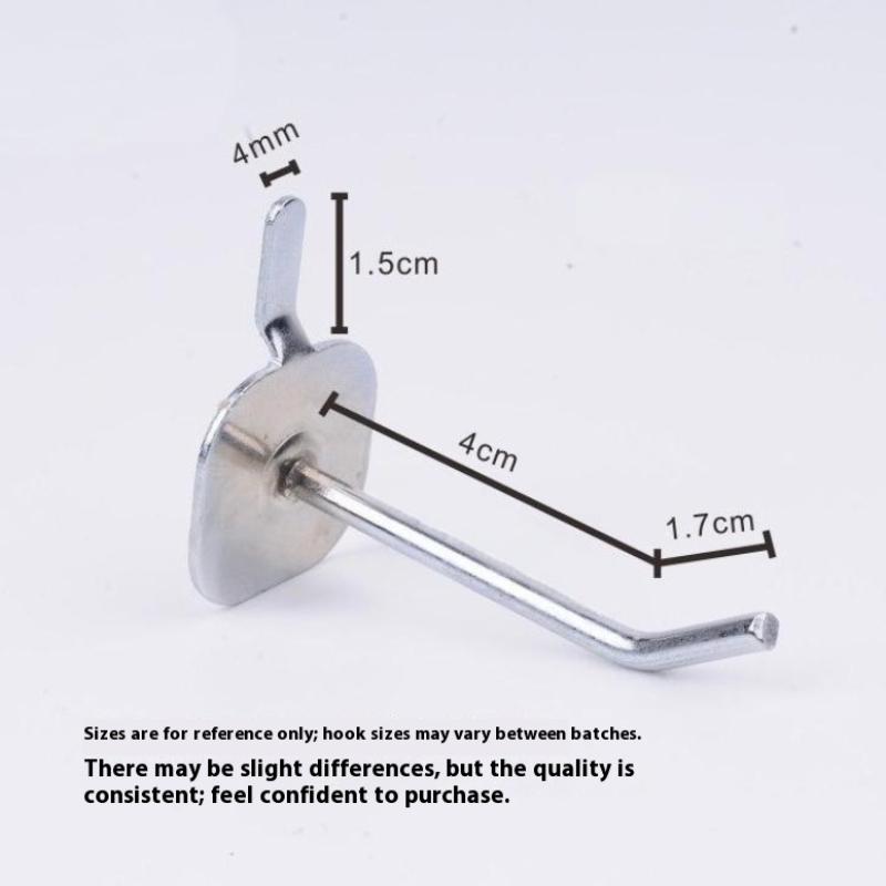 10Pcs Storage Rack Hooks Pegs  - Workshop Tools Display 评论和价格