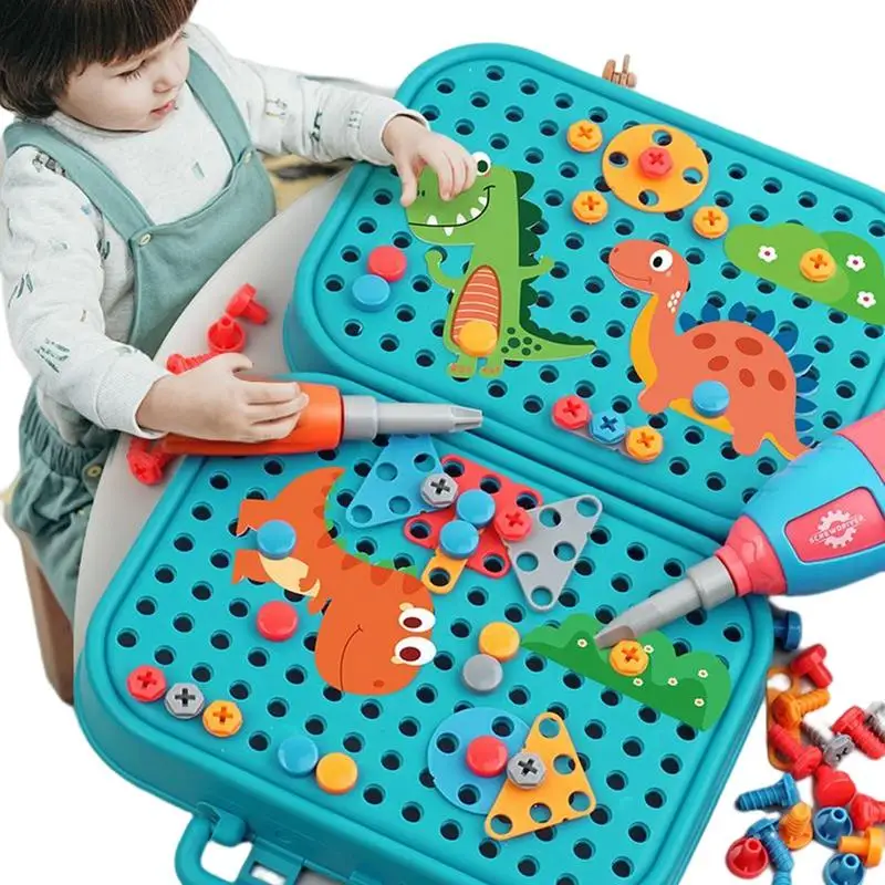 211-351Pieces Children Tool Se - Workshop Tools Toy 评论和价格