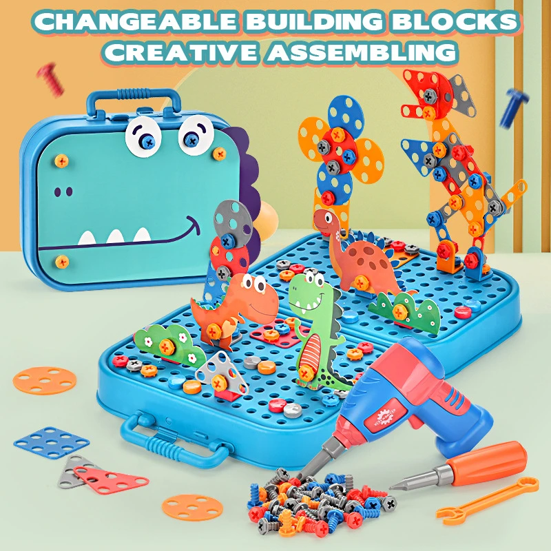 211-351Pieces Children Tool Se - Workshop Tools Toy 评论和价格