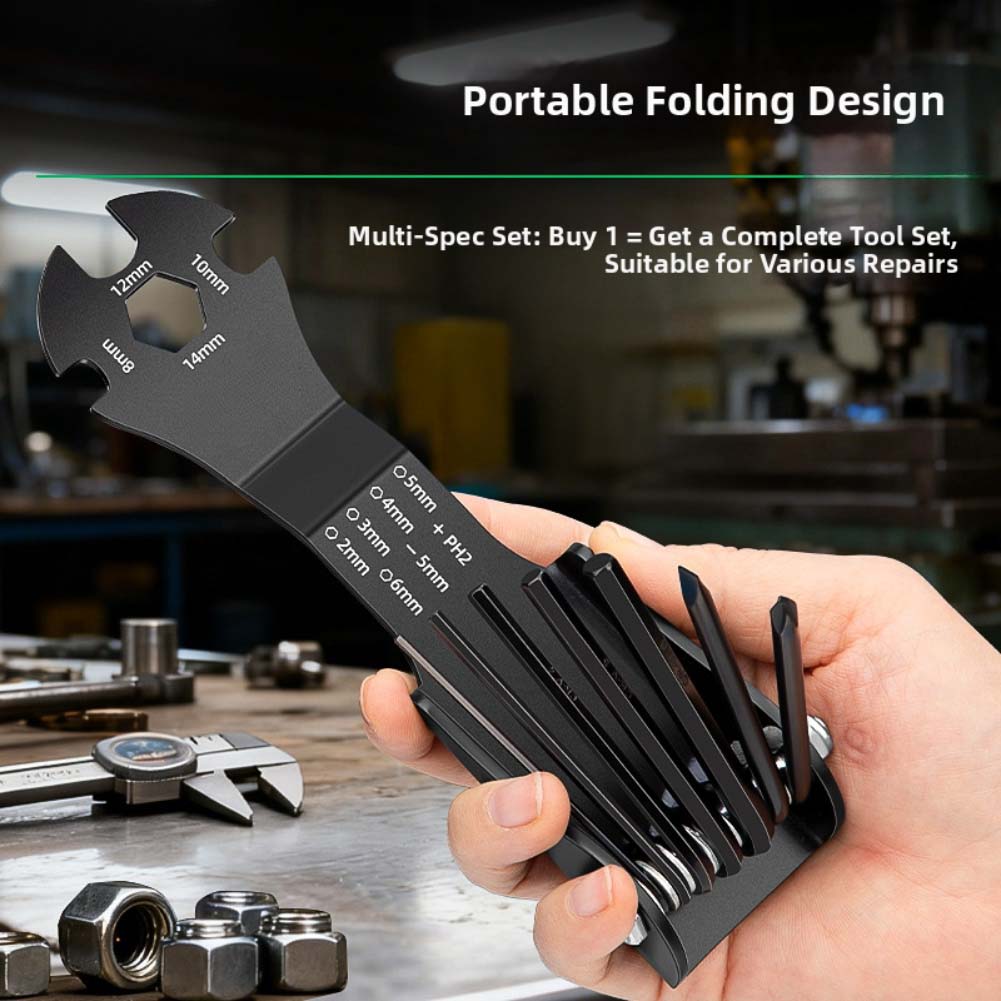 1pc Multi-functional Folding H - Workshop Hand Tools And Equipment 评论和价格