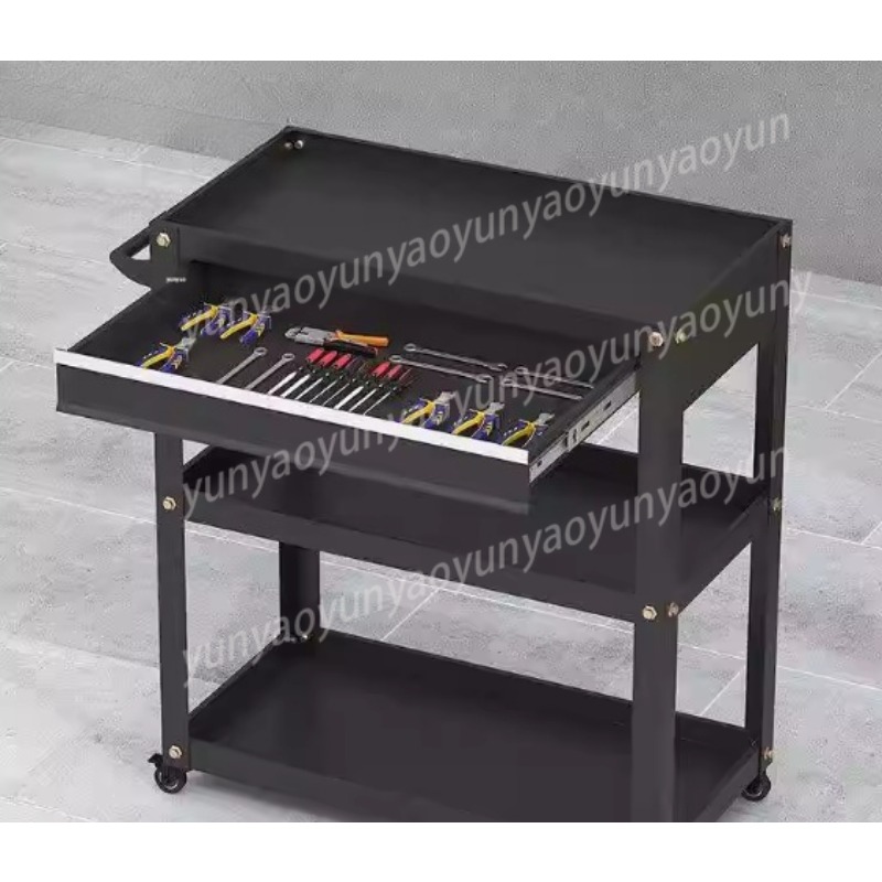 Heavy Duty 3 Tier Rolling Cart - Workshop Tools Trolley 评论和价格