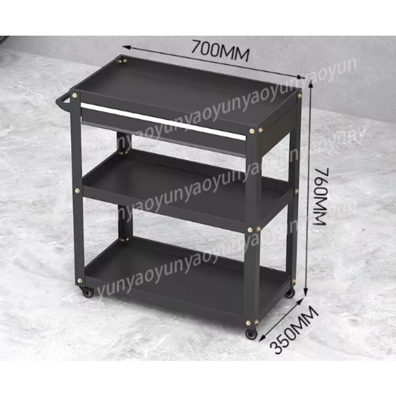 Heavy Duty 3 Tier Rolling Cart - Workshop Tools Trolley 评论和价格