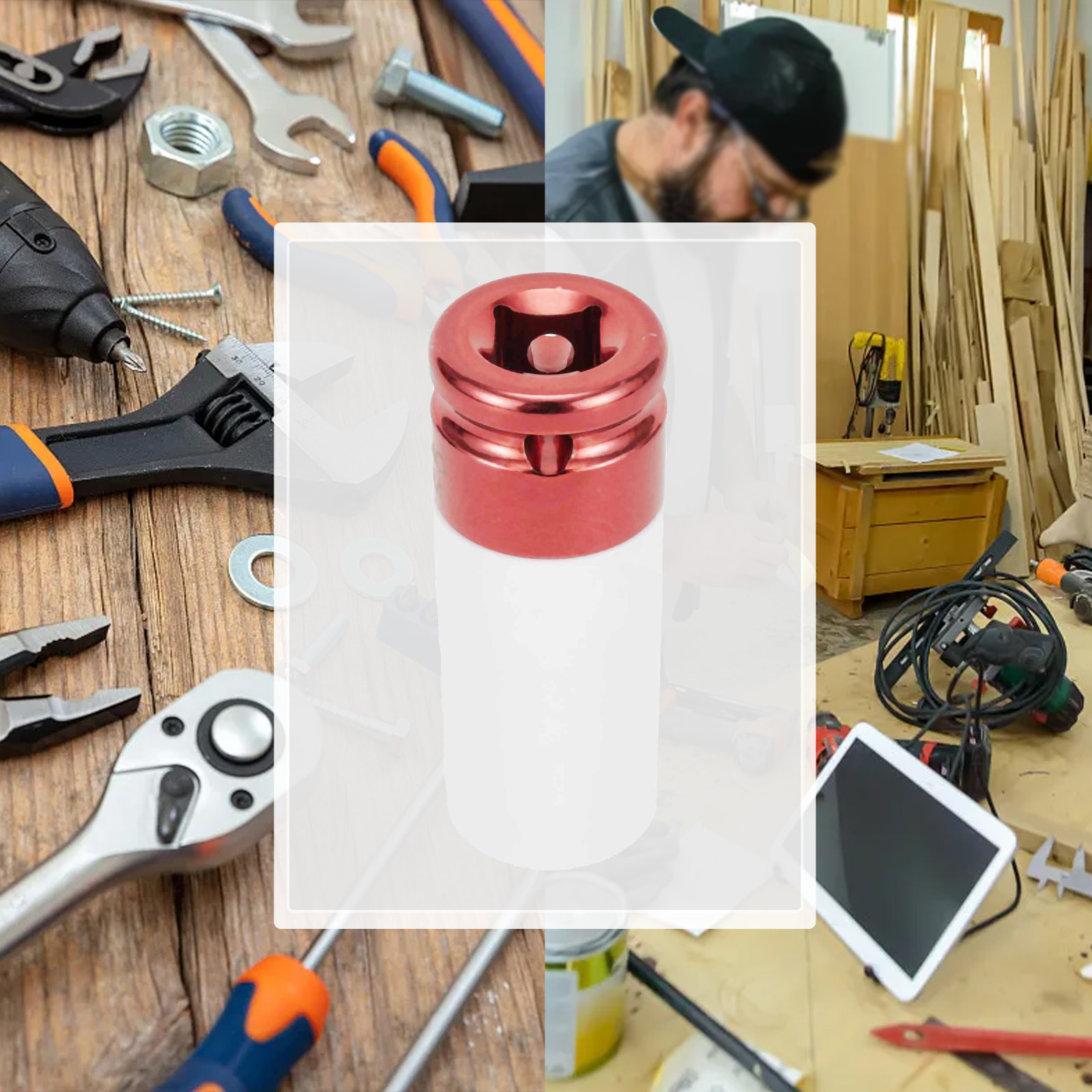 1Pc Metal Socket 17mm 19mm 21m - Workshop Hand Tools And Equipment 评论和价格