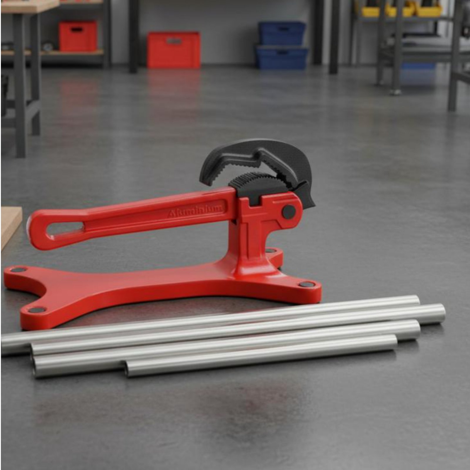 Yoke Pipe Vise Sturdy-Duty Por - Tools Of Workshop 评论和价格