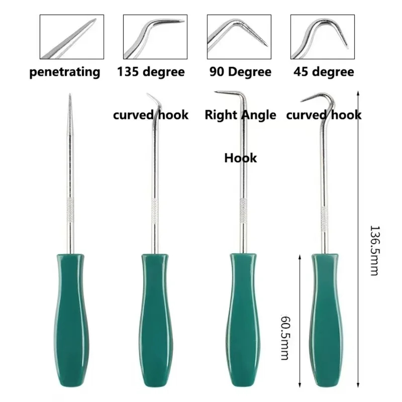 4Pcs 135mm Oil Seal Pick Hooks - Special Workshop Tools 评论和价格