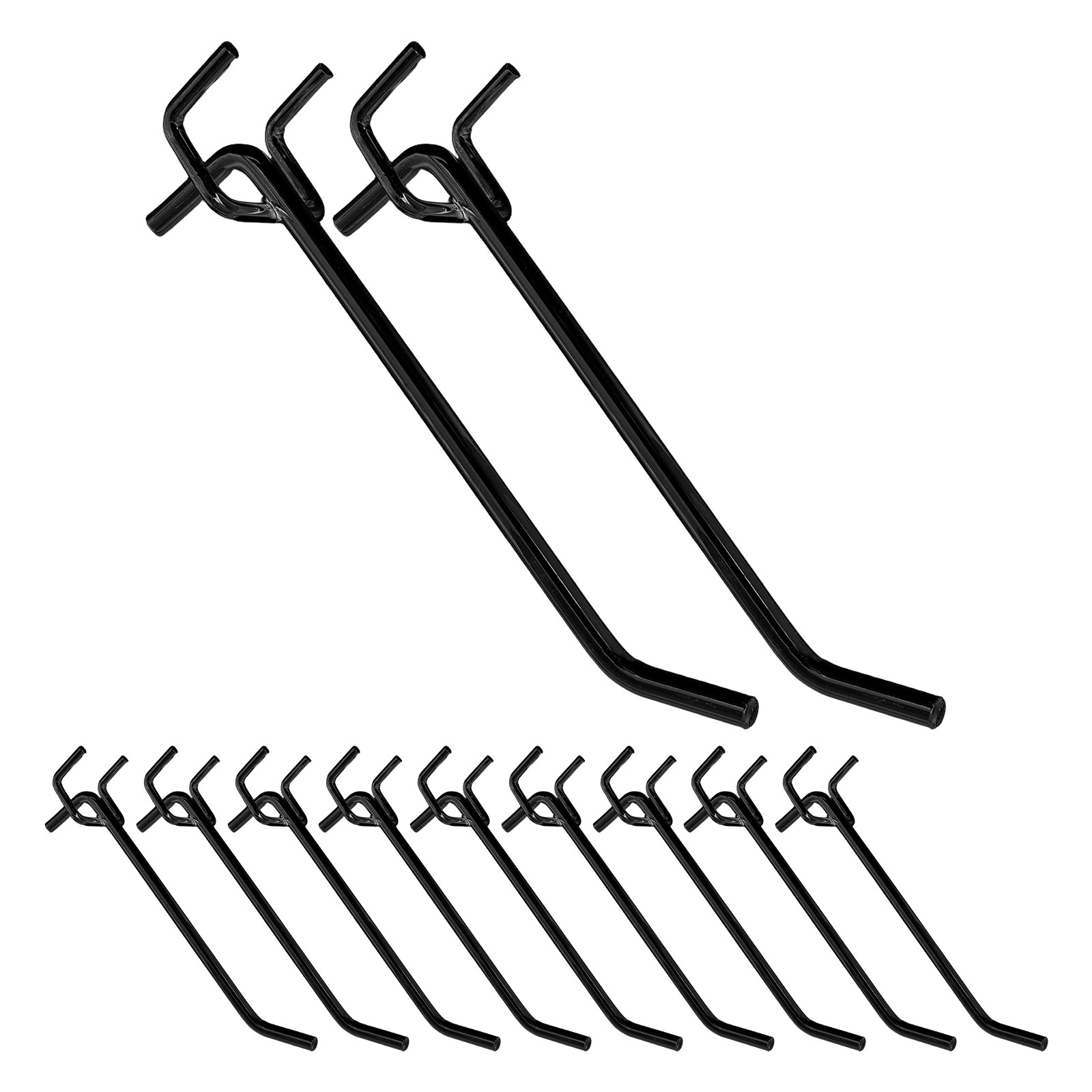 30Pcs Metal Pegboard Hooks Hea - Workshop Tools Display 评论和价格