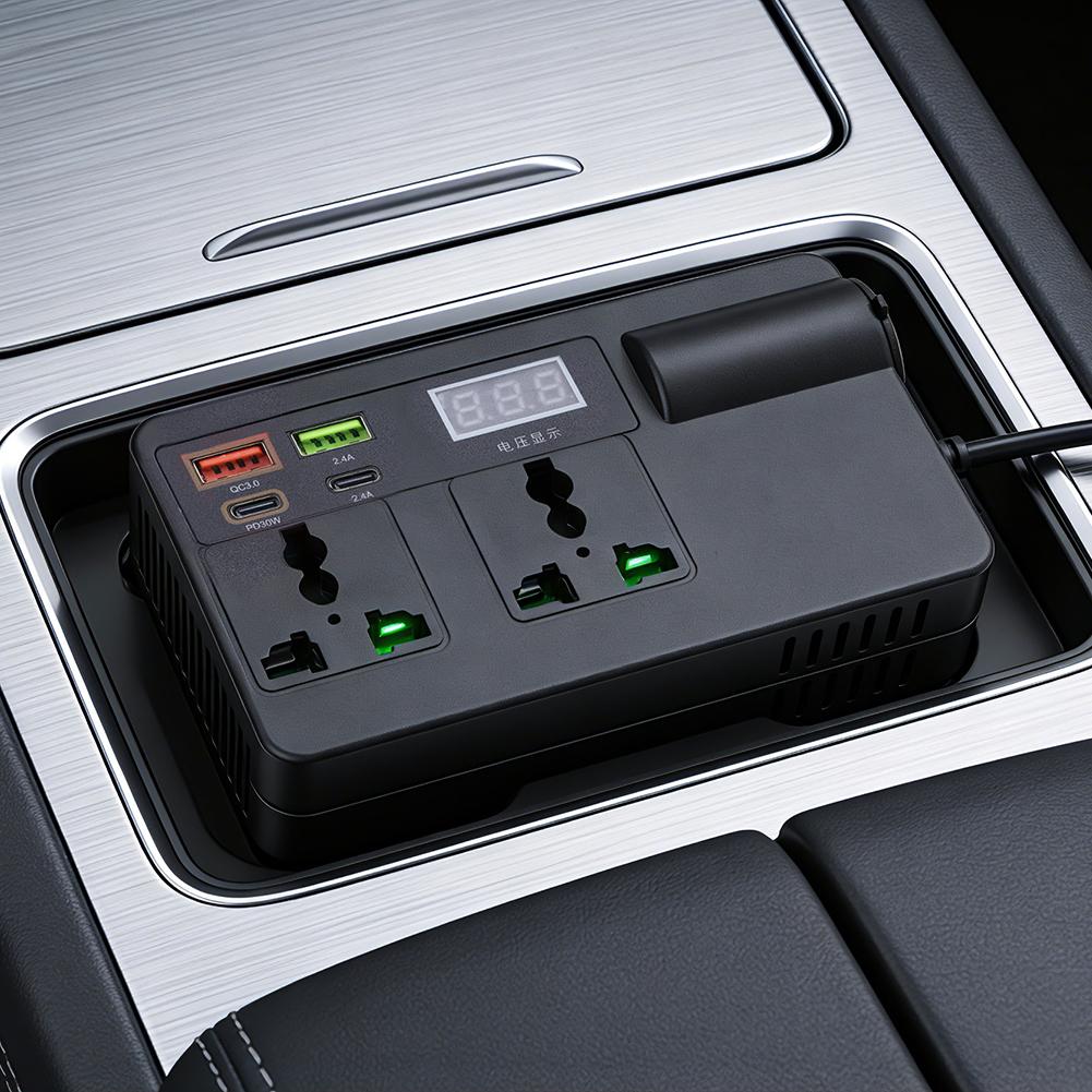 12V/24V Car Inverter 200W DC T - Tools Qc 评论和价格