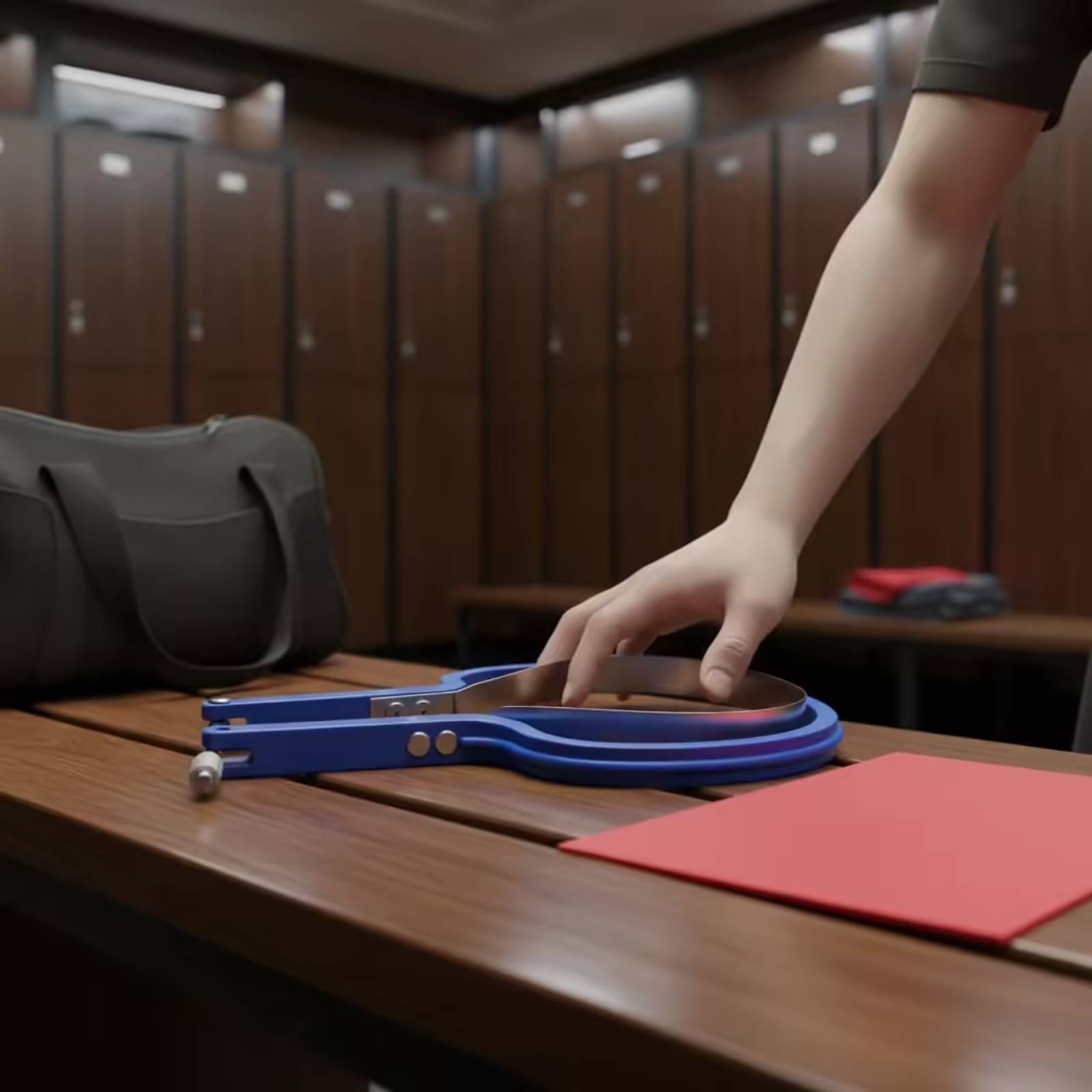 Table Tennis Racket Rubber Cut - Tools Of Workshop 评论和价格