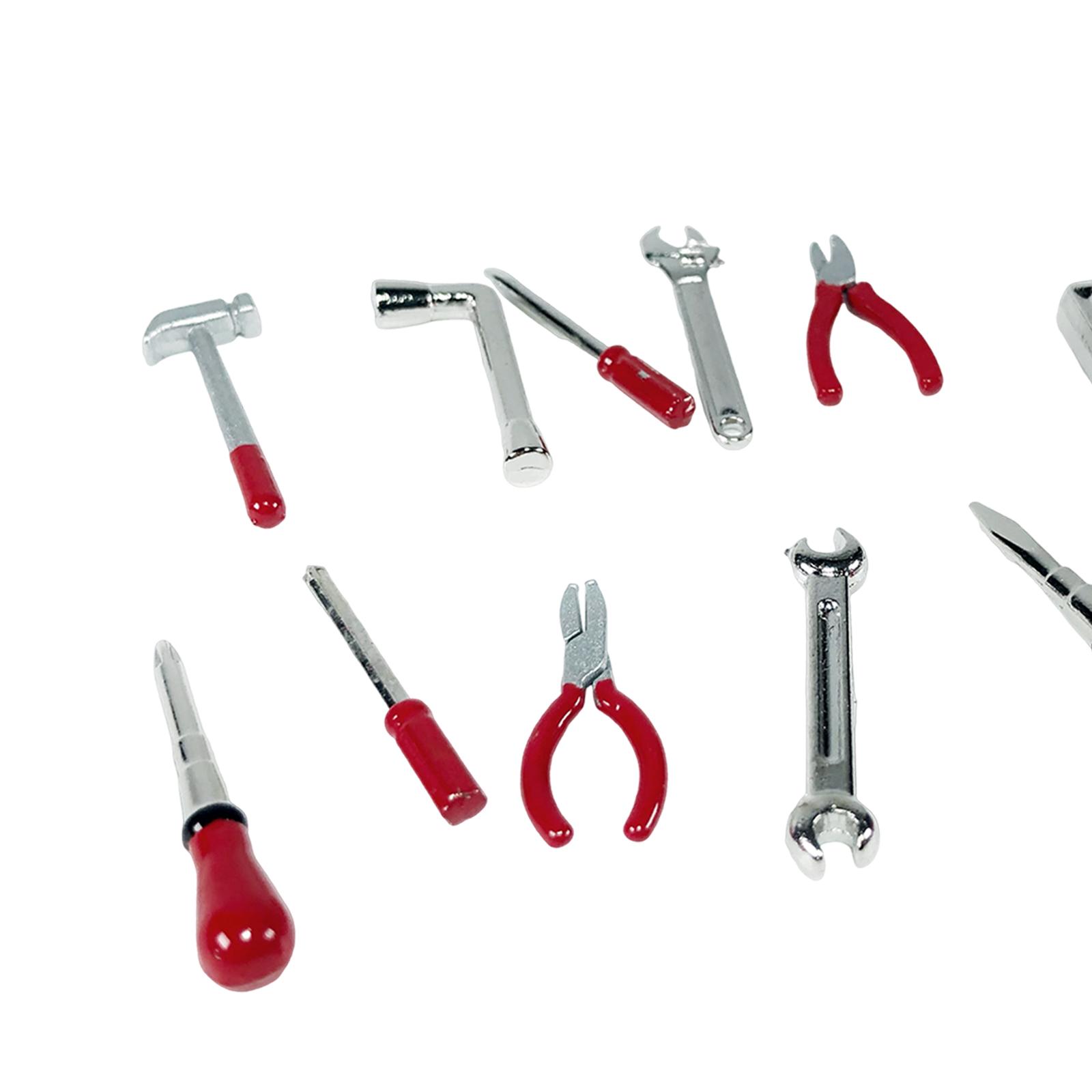 11 Pieces Car Repair Tools Mod - Workshop Tools Toy 评论和价格