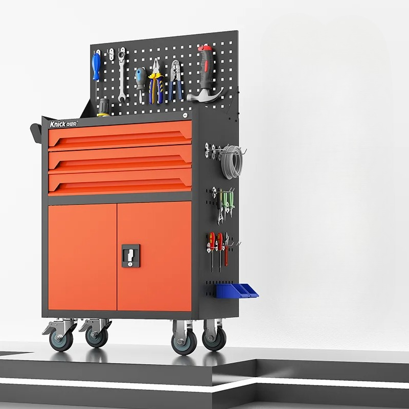 Mobile Tool Cart Cabinet Works - Workshop Tools Trolley 评论和价格
