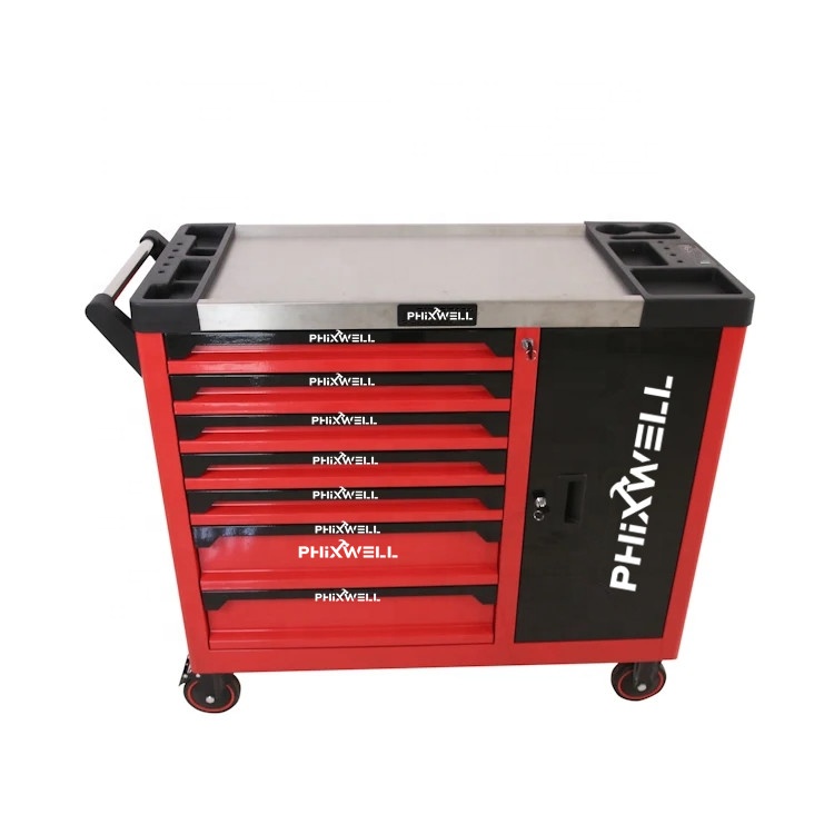Phixwell XXL 7 Drawers Tool Ca - Workshop Tools Trolley 评论和价格