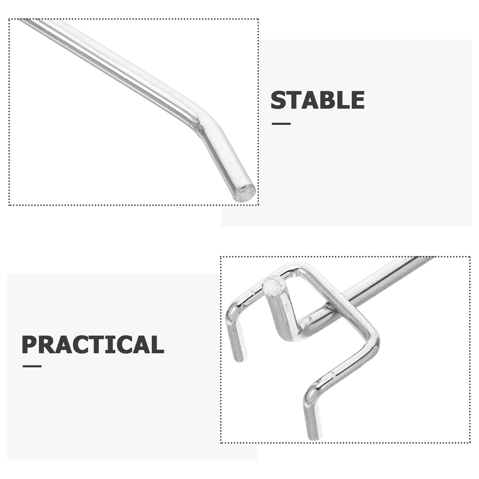 12Pcs Pegboard Hooks Heavy Dut - Workshop Tools Display 评论和价格