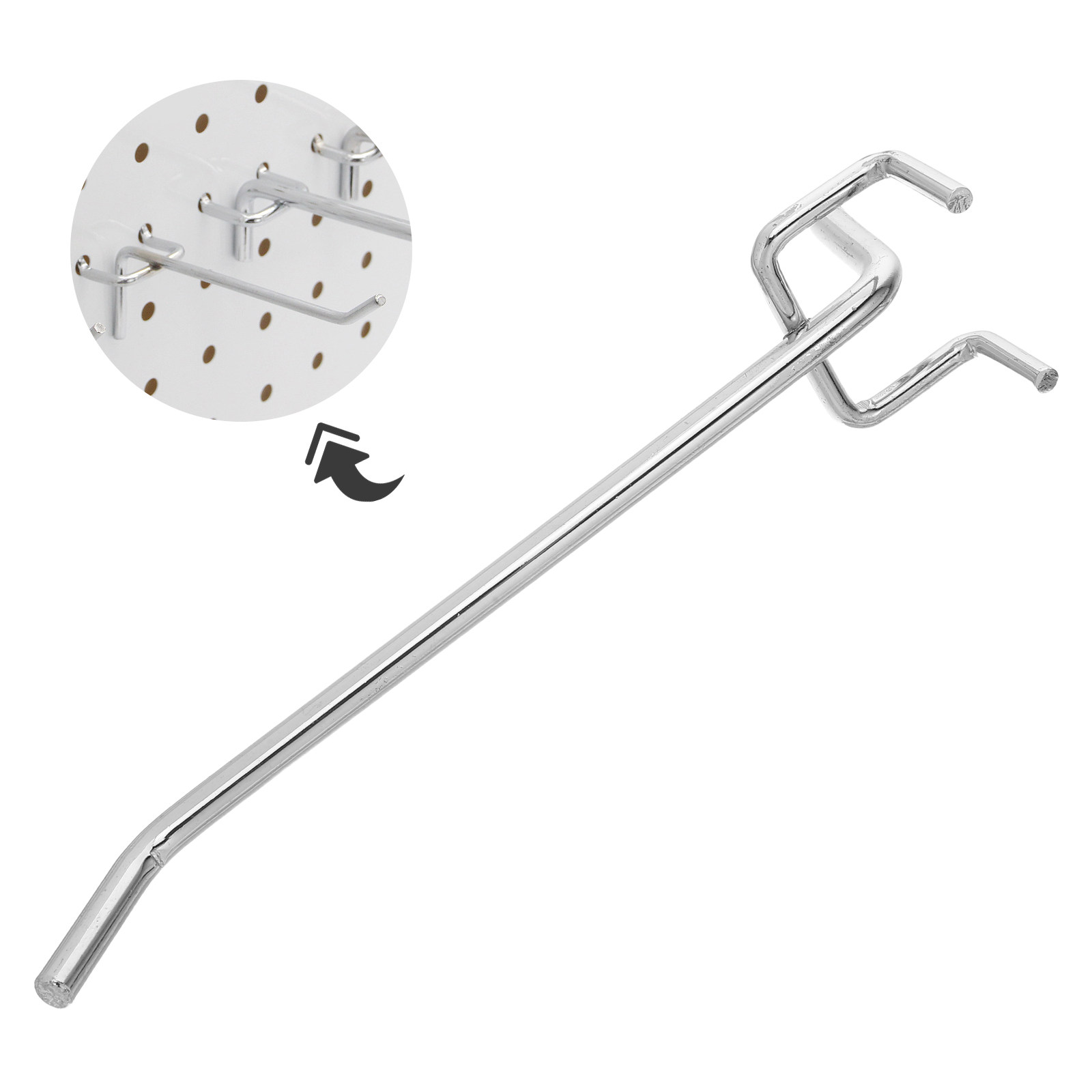 12Pcs Pegboard Hooks Heavy Dut - Workshop Tools Display 评论和价格
