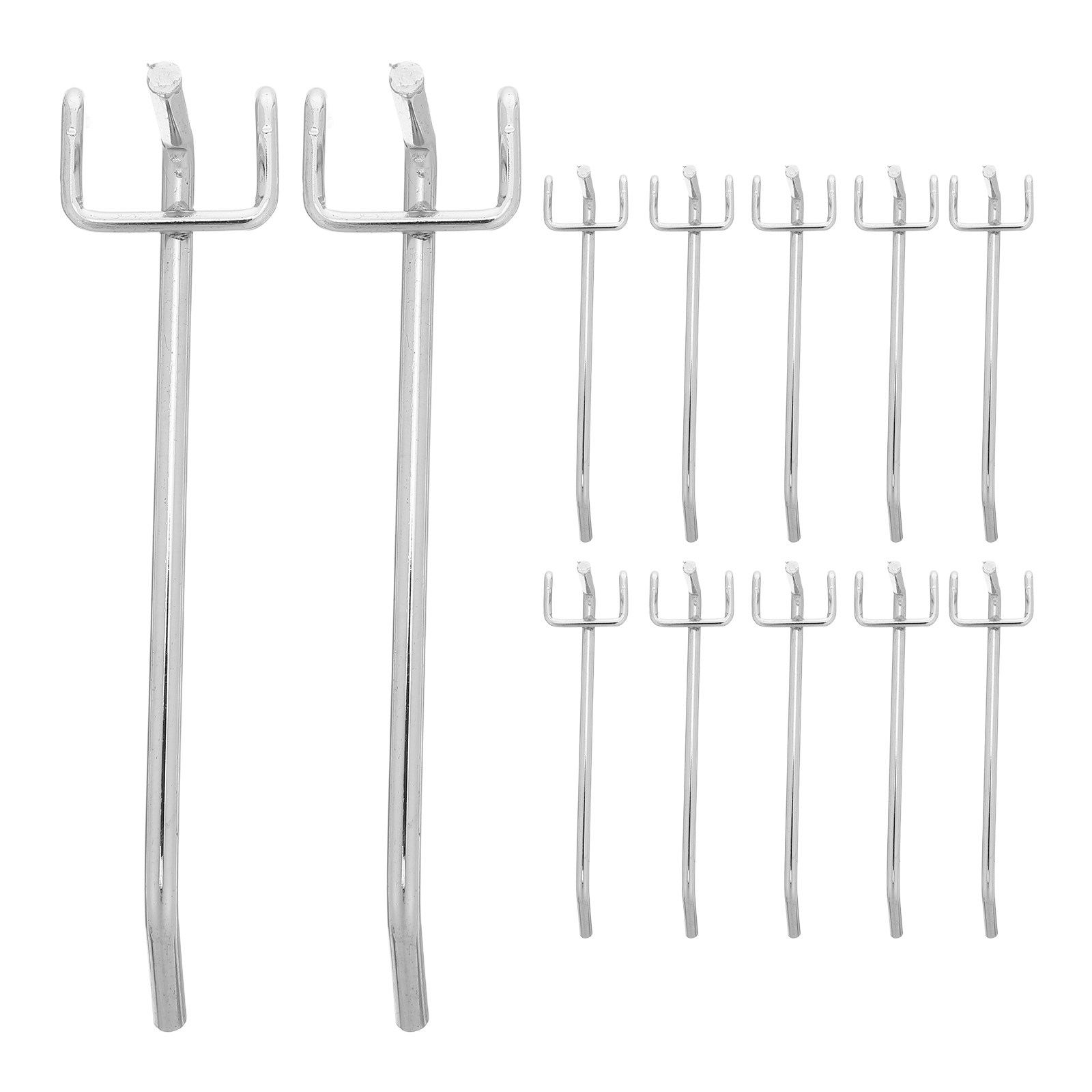 12Pcs Pegboard Hooks Heavy Dut - Workshop Tools Display 评论和价格