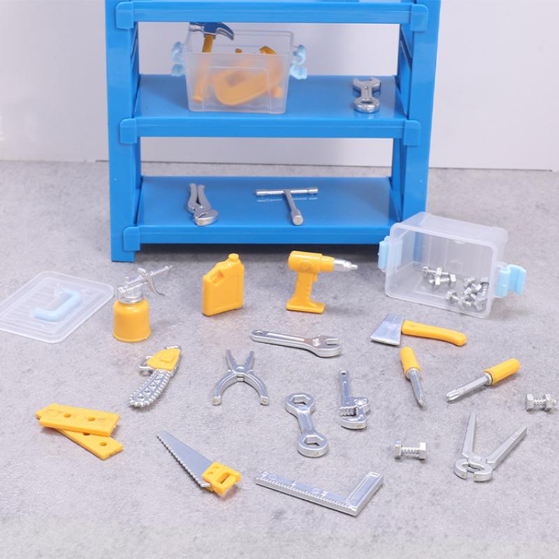 Dollhouse Workshop Mini Tools  - Workshop Tools Toy 评论和价格